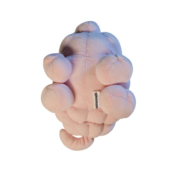 Vintage Commonwealth Puffy Pink Pig Quilted Stuffed Animal 16" Soft - Picture 4 of 6